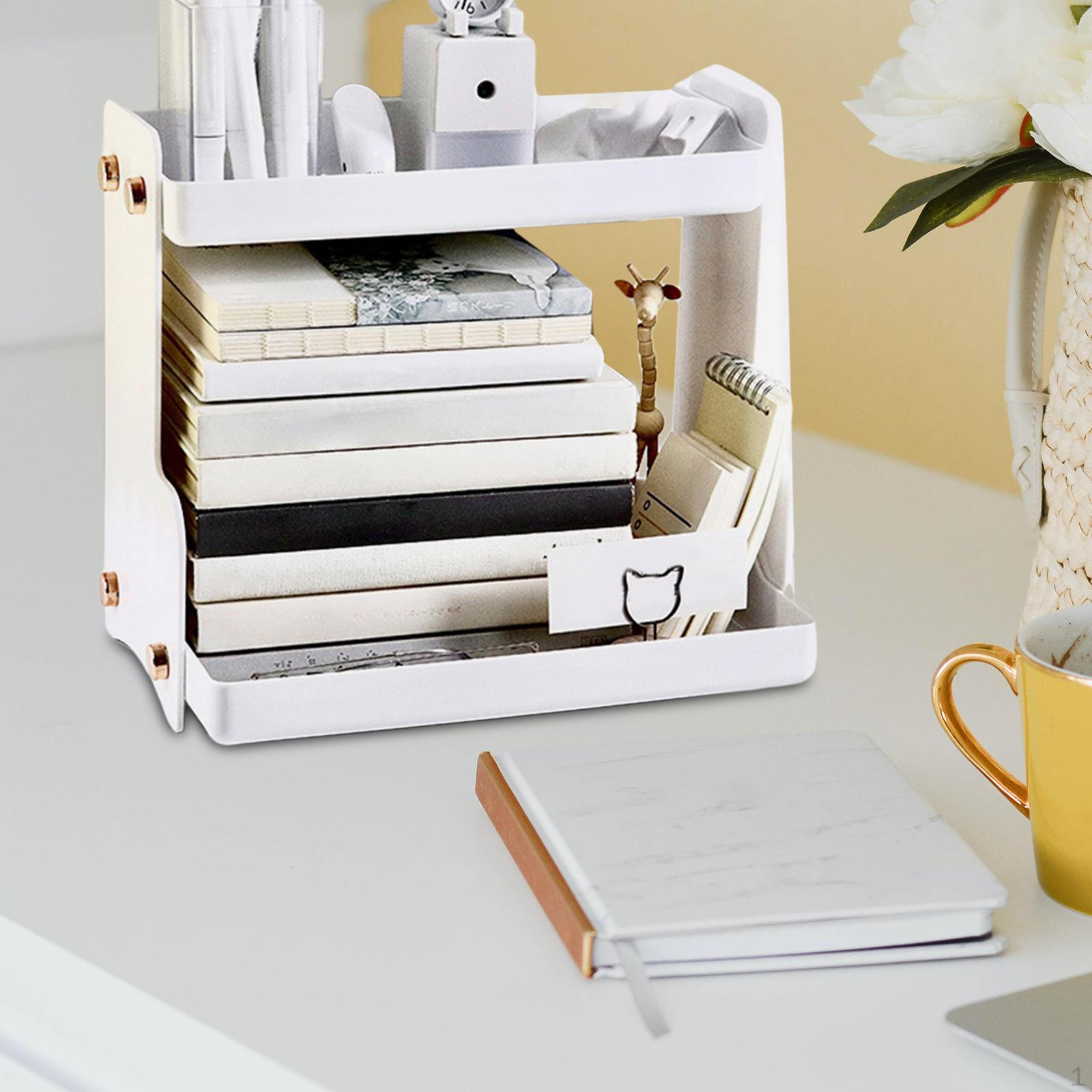 Desk Organizer Makeup Display Stand, Multipurpose Holder, Shelf, Cosmetic Case for Workspace, белый
Desk Organizer Makeup Display Stand, Multipurpose Holder, Shelf, Cosmetic Case for Workspace, белый