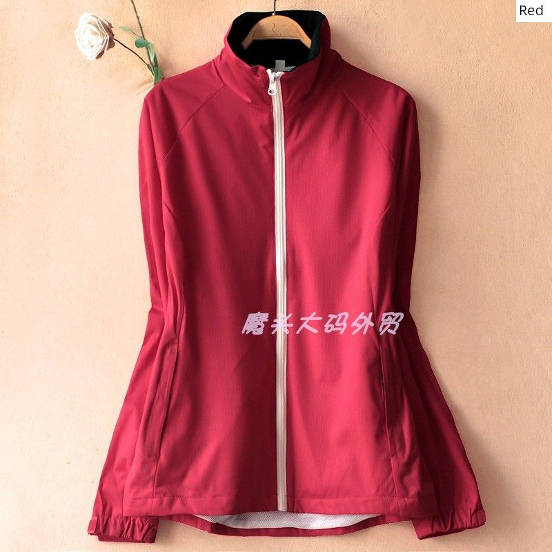 Export 2024 Spring Stand Collar Windproof Waterproof Women s Sports Outdoor Cycling Thin Breathable Windbreaker Outwear Wt509 Red S
Export 2024 Spring Stand Collar Windproof Waterproof Women s Sports Outdoor Cycling Thin Breathable Windbreaker Outwear Wt509 Red S