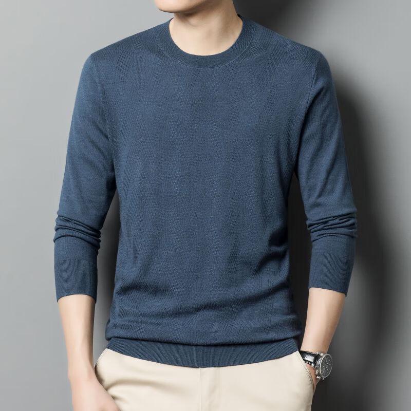 Men s Mulberry Silk Blend Round Neck Knit Sweater 185
Men s Mulberry Silk Blend Round Neck Knit Sweater 185