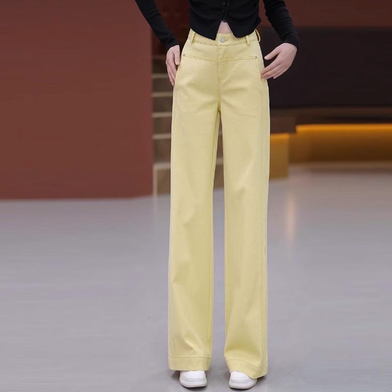 Light Yellow Women s Spring/Summer 2025 Slimming Casual Straight-Leg Jeans 3XL (135-145 jin)
Light Yellow Women s Spring/Summer 2025 Slimming Casual Straight-Leg Jeans 3XL (135-145 jin)