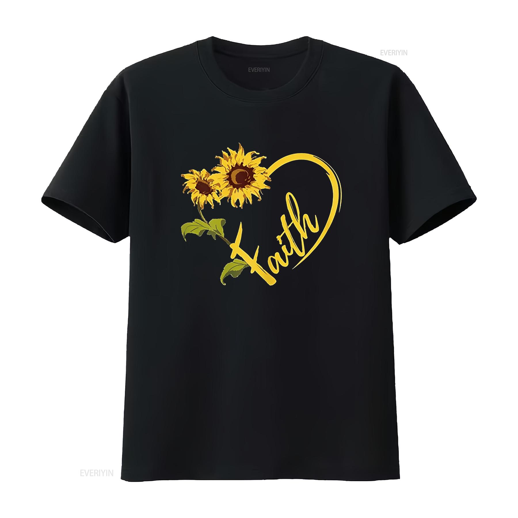 T Shirt for Women Sunflower Heart Christian Faith s Flower Casual Tops Black 4X Large vintage Washed homme Breathable 4XL
T Shirt for Women Sunflower Heart Christian Faith s Flower Casual Tops Black 4X Large vintage Washed homme Breathable 4XL