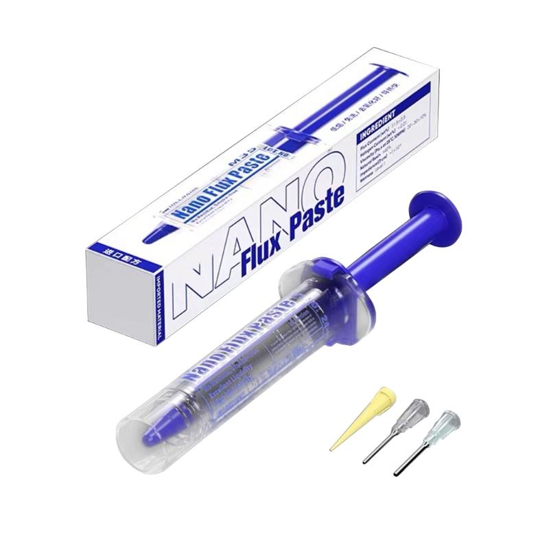 M35 Solder Flux Tin Pastes Solder Pastes Low Temperature Syringes Soldering Pastes for Electronics Repair 1
M35 Solder Flux Tin Pastes Solder Pastes Low Temperature Syringes Soldering Pastes for Electronics Repair 1