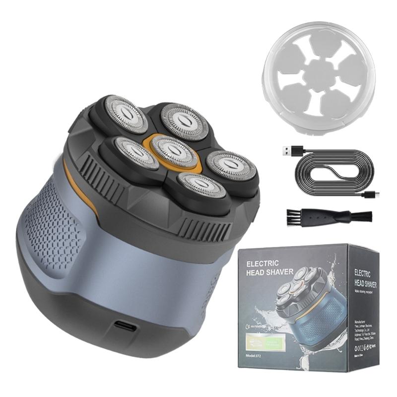Electric Head Shaver Rechargeable Head and Face Shaver for Men Rechargeable Wet/Dry Shaving Head Trimmer For Men синій
Electric Head Shaver Rechargeable Head and Face Shaver for Men Rechargeable Wet/Dry Shaving Head Trimmer For Men синій