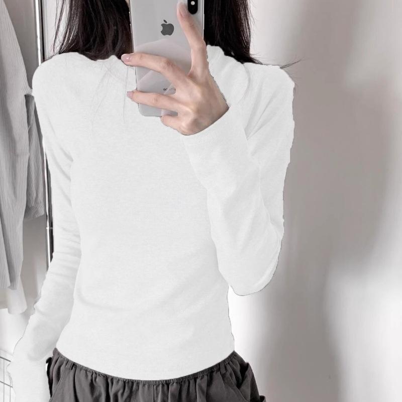Women s Slim-Fit Retro Gray Cotton Long-Sleeve T-Shirt - Flattering Shoulders, Solid Color, Ideal for Early Autumn Layering M (Weight 95-105 lbs)
Women s Slim-Fit Retro Gray Cotton Long-Sleeve T-Shirt - Flattering Shoulders, Solid Color, Ideal for Early Autumn Layering M (Weight 95-105 lbs)