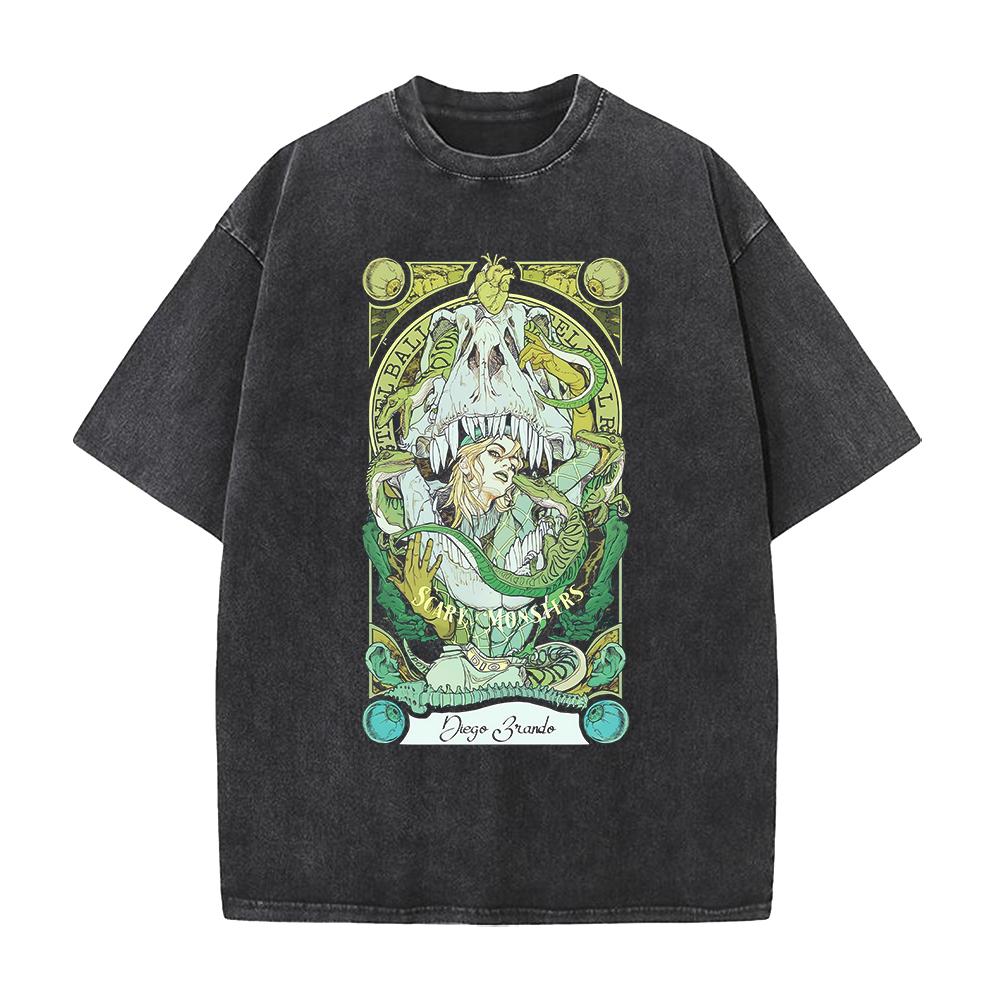 Anime JoJo s Bizarre Adventure Brando Diego Graphic T Shirt Men Women Washed Cotton Tshirts Casual Clothing Harajuku T-shirt XXL чорний
Anime JoJo s Bizarre Adventure Brando Diego Graphic T Shirt Men Women Washed Cotton Tshirts Casual Clothing Harajuku T-shirt XXL чорний