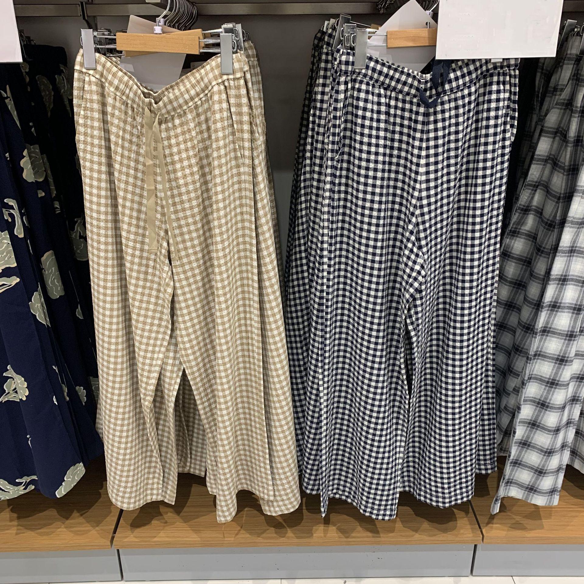 Japanese Women s Plaid Seersucker Elastic Waist Straight-Leg Pants, Spring/Summer 2025 Collection. L бежевий
Japanese Women s Plaid Seersucker Elastic Waist Straight-Leg Pants, Spring/Summer 2025 Collection. L бежевий