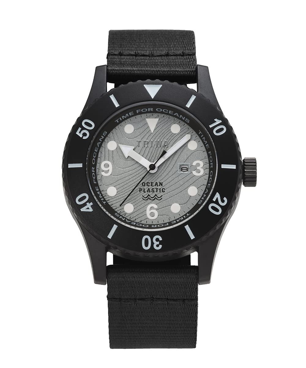 TRIWATriwa Men s & Women s (Unisex) Watch, Recycled Canvas Strap, Japan, Blue Gray x Black, TFO222-CL150101-J, TIME FOR SUB OCEANS CAMP, Genuine, 10
TRIWATriwa Men s & Women s (Unisex) Watch, Recycled Canvas Strap, Japan, Blue Gray x Black, TFO222-CL150101-J, TIME FOR SUB OCEANS CAMP, Genuine, 10