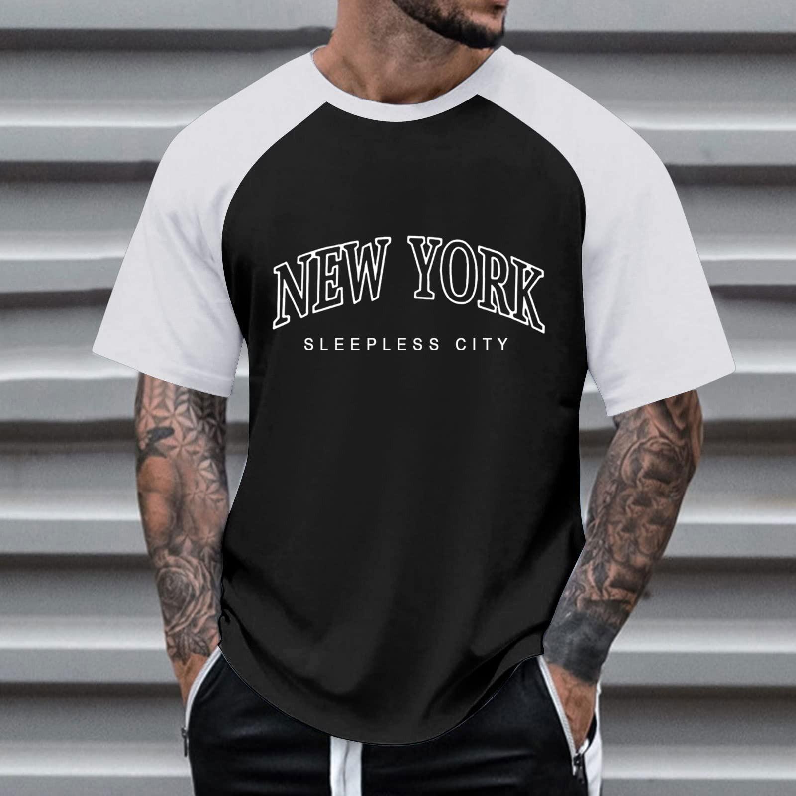 Men s Casual New York Graphic T-Shirt, Short Sleeve, Breathable Cotton, Athletic Fit, Blue & Navy, Stylish Summer Wear XXXXL чёрный
Men s Casual New York Graphic T-Shirt, Short Sleeve, Breathable Cotton, Athletic Fit, Blue & Navy, Stylish Summer Wear XXXXL чёрный