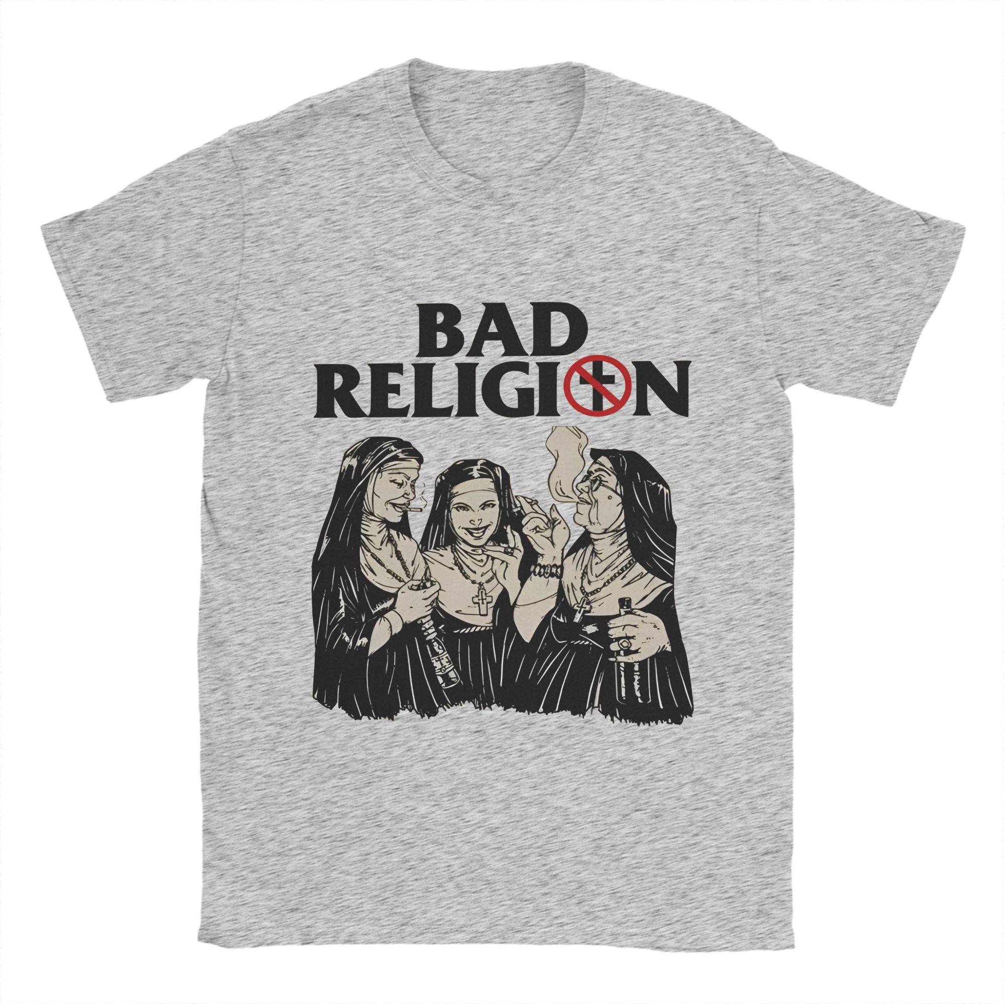 Повсякденні футболки Bad Religion для чоловіків з круглим вирізом 100% бавовна Футболки з коротким рукавом Класичні топи M
Повсякденні футболки Bad Religion для чоловіків з круглим вирізом 100% бавовна Футболки з коротким рукавом Класичні топи M