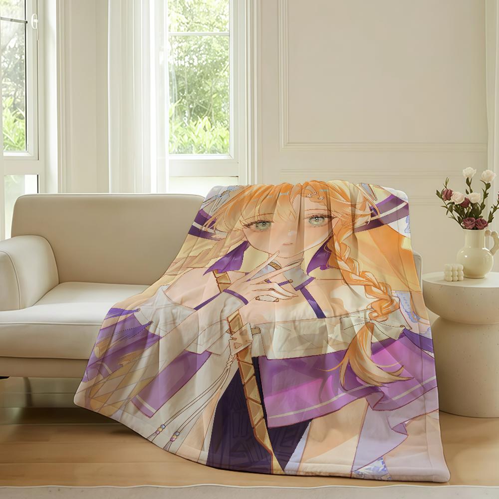Game Wuthering Waves Sigrika Blanket Warm Soft Suitable For Bedroom Sofa Bed Living Room Office Travel Camping Gifts 75x90cm
Game Wuthering Waves Sigrika Blanket Warm Soft Suitable For Bedroom Sofa Bed Living Room Office Travel Camping Gifts 75x90cm
