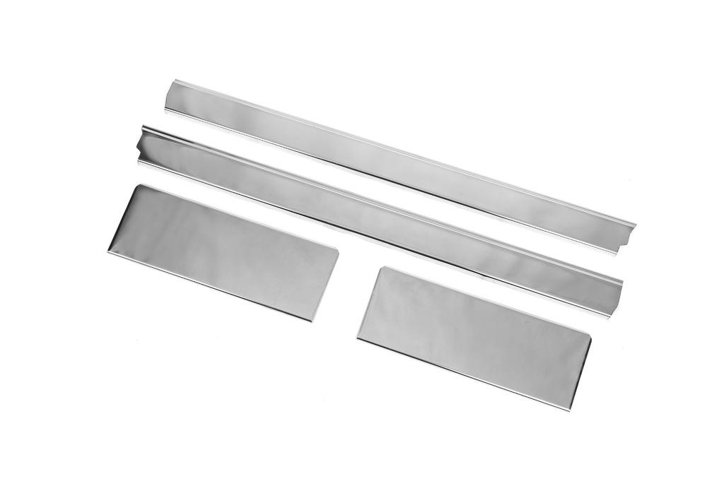 Door sill trims Carmos (4 pcs, stainless steel) for Ford Custom 2013-2022
Door sill trims Carmos (4 pcs, stainless steel) for Ford Custom 2013-2022