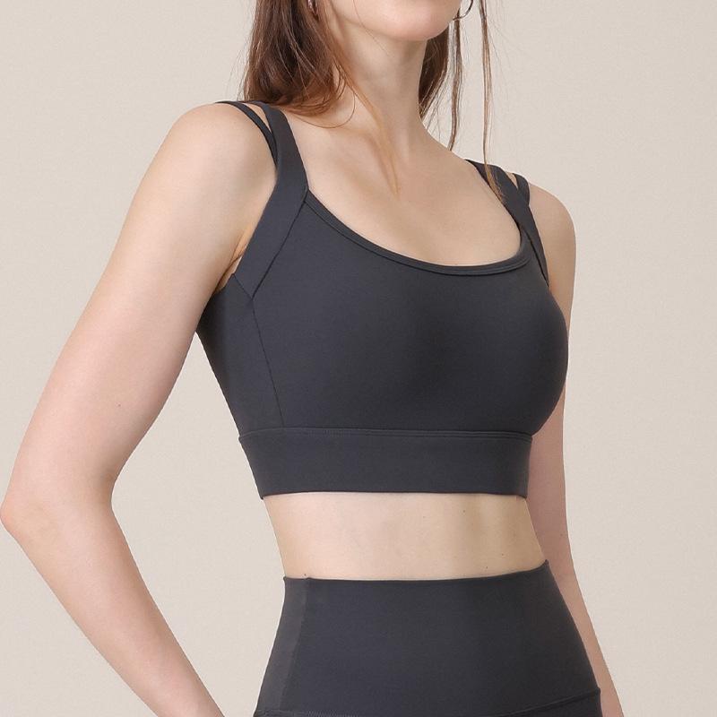 Ударопрочный спортивный бюстгальтер для йоги U-образной формы высокой интенсивности с красивым дизайном спины и боковой поддержкой Medium серый
Ударопрочный спортивный бюстгальтер для йоги U-образной формы высокой интенсивности с красивым дизайном спины и боковой поддержкой Medium серый
