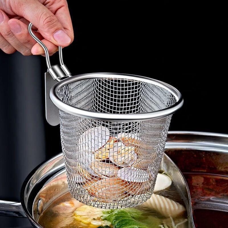 Wall-Mounted Stainless Steel Mesh Strainer Spoon
Wall-Mounted Stainless Steel Mesh Strainer Spoon