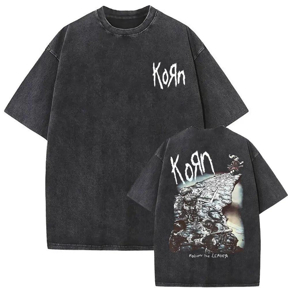 Ropa HombreCamisetas Washed Vintage Rock Band Korn Ftl Follow The Leader Men Clothing New in Top Tees Mens TShirt S
Ropa HombreCamisetas Washed Vintage Rock Band Korn Ftl Follow The Leader Men Clothing New in Top Tees Mens TShirt S