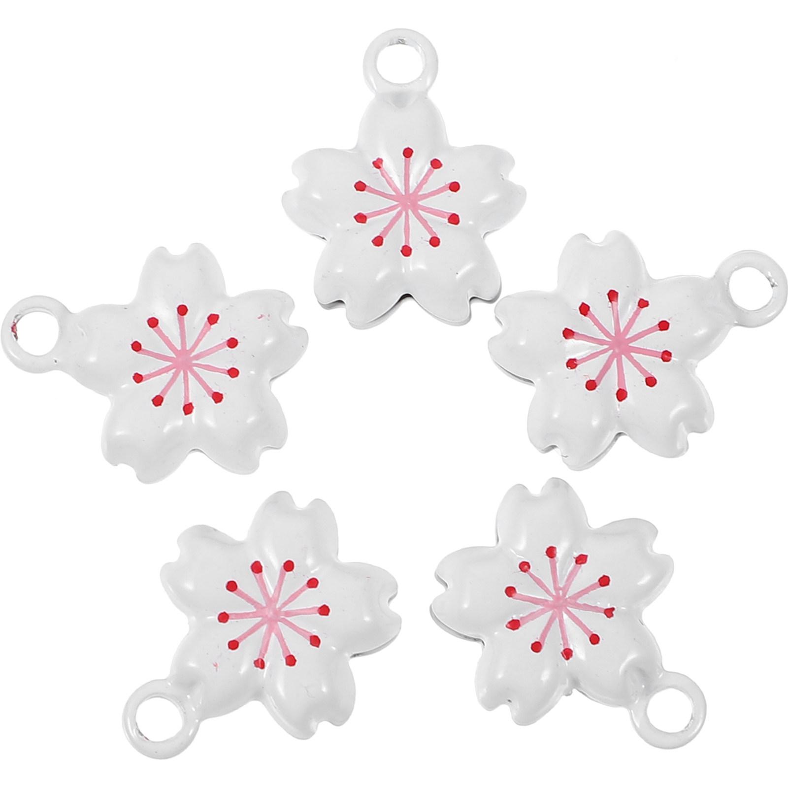5Pcs Delicate Sakura Cherry Blossom Bell Pendant Small Metal Hanging Charm for Backpacks Bags Phones Keys Tree Decor DIY other
5Pcs Delicate Sakura Cherry Blossom Bell Pendant Small Metal Hanging Charm for Backpacks Bags Phones Keys Tree Decor DIY other