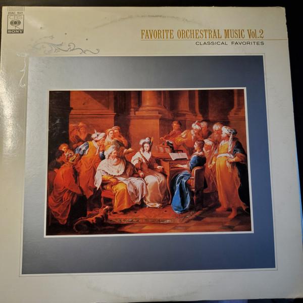 LP Record VARIOUS - Favorite Orchestral Music Vol. 2 20AC1641 CBS SONY Japan Obi Classical Used
LP Record VARIOUS - Favorite Orchestral Music Vol. 2 20AC1641 CBS SONY Japan Obi Classical Used