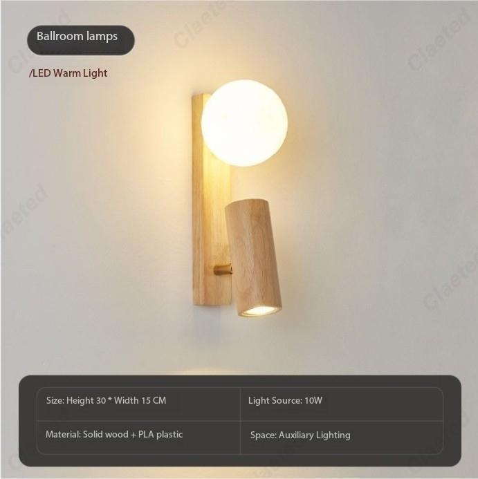 European LED Solid Wood Wall Lamp Living Room Corridor Lighting Bedroom Bedside Rotatable Reading Lighting
European LED Solid Wood Wall Lamp Living Room Corridor Lighting Bedroom Bedside Rotatable Reading Lighting