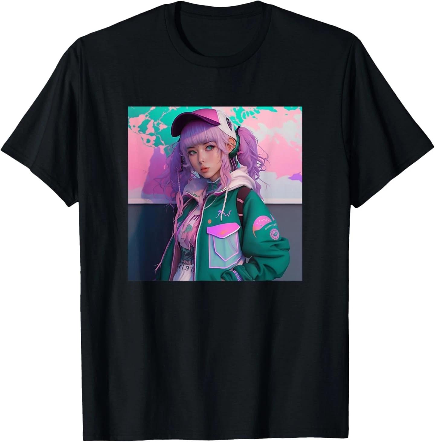 Vaporwave Anime T-Shirt S
Vaporwave Anime T-Shirt S