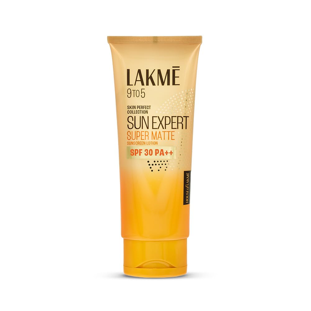 Lakmé Sun Expert SPF 30 PA++ Ультраматирующий лосьон-солнцезащитное средство с ниацинамидом | Помогает уменьшить пигментацию | Нелипкое | Для всех типов кожи, Для UVA
Lakmé Sun Expert SPF 30 PA++ Ультраматирующий лосьон-солнцезащитное средство с ниацинамидом | Помогает уменьшить пигментацию | Нелипкое | Для всех типов кожи, Для UVA