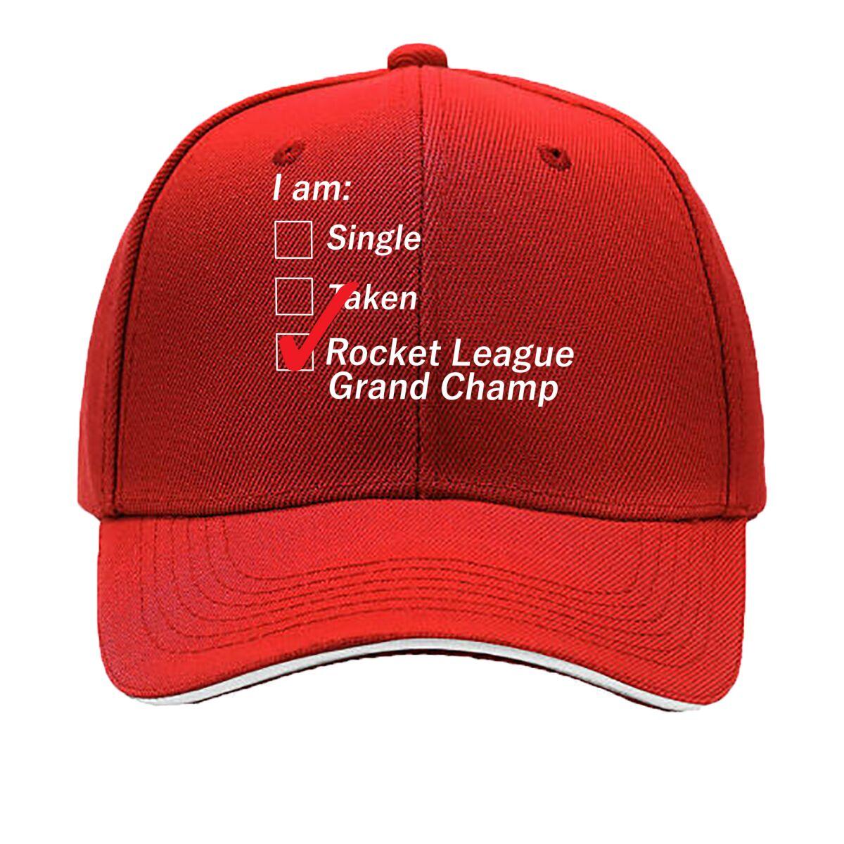 A humorous design with I am Rocket League Grand Champ text, adding a touch of gaming pride Sandwich Baseball Cap One Size
A humorous design with I am Rocket League Grand Champ text, adding a touch of gaming pride Sandwich Baseball Cap One Size