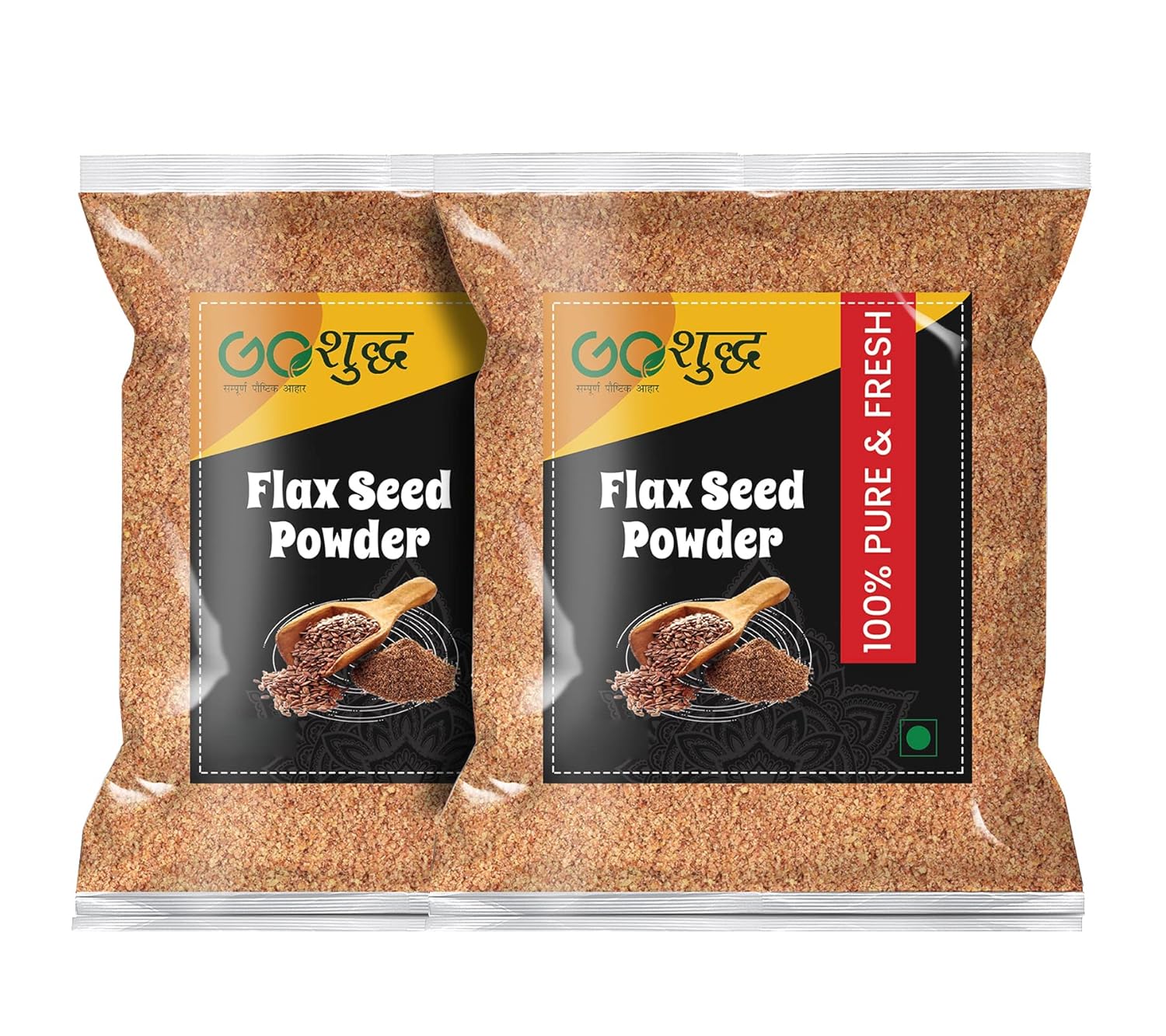 Порошок насіння льону Goshudh Alsi Powder, Багате джерело клітковини, білка | 200 г 0,4 фунта Кожна упаковка з 2 штук
Порошок насіння льону Goshudh Alsi Powder, Багате джерело клітковини, білка | 200 г 0,4 фунта Кожна упаковка з 2 штук
