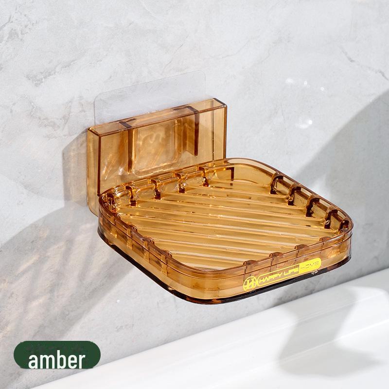 Роскошная прозрачная настенная мыльница со сливом для хранения в ванной комнате янтарь
Роскошная прозрачная настенная мыльница со сливом для хранения в ванной комнате янтарь
