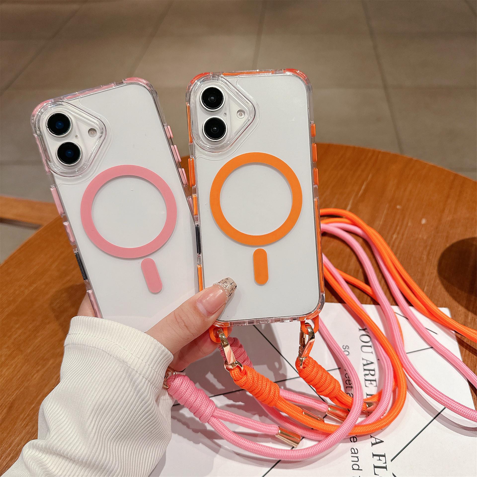 Підходить для Apple 16 ProMax Контрастний колір Нековзний чохол з краями IPhone 15 Потужний магнітний 14 Ремінець Чохол для мобільного телефону iPhone16
Підходить для Apple 16 ProMax Контрастний колір Нековзний чохол з краями IPhone 15 Потужний магнітний 14 Ремінець Чохол для мобільного телефону iPhone16