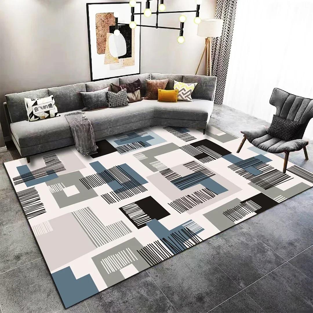 Nordic Black Geometric Living Room Carpet ModernLuxury Large Area Rug for Bedroom Washable Lounge Coffee Tables Floor Mat 80x120cm
Nordic Black Geometric Living Room Carpet ModernLuxury Large Area Rug for Bedroom Washable Lounge Coffee Tables Floor Mat 80x120cm