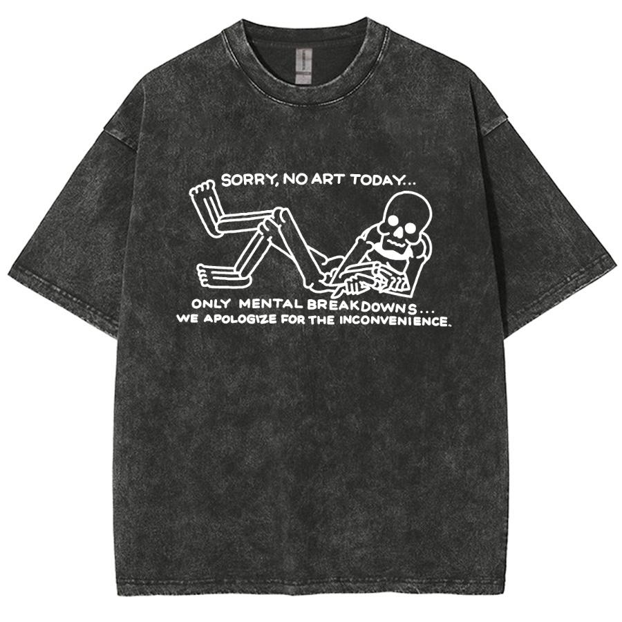 Minimalist Skull Stick Figure Print Women s T-Shirt Wash Denim Oversized Short Sleeve Fashion High Street Top Unisex 3XL
Minimalist Skull Stick Figure Print Women s T-Shirt Wash Denim Oversized Short Sleeve Fashion High Street Top Unisex 3XL