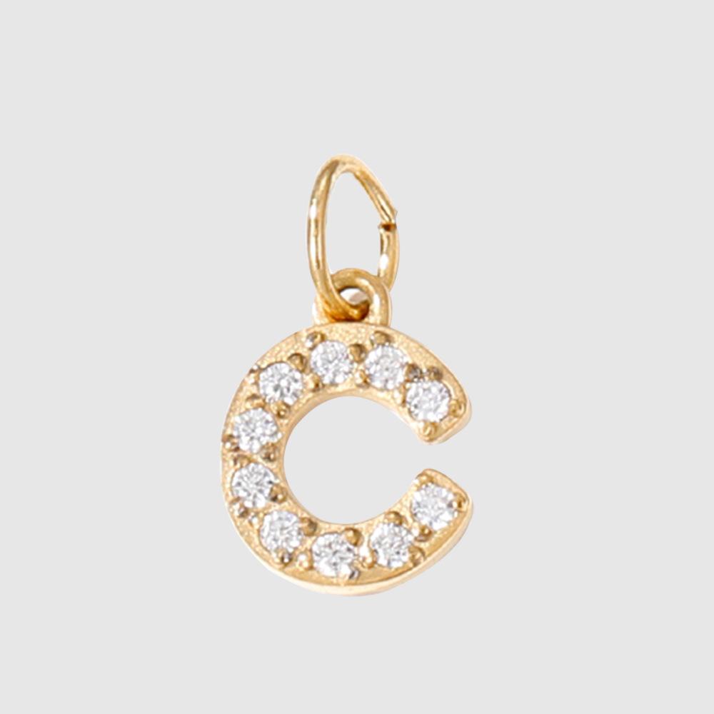 CARLIDANA Personalized Minimalist Initial Charms Gold Color Custom Crystal 26 Letter Necklace Jewelry Bridesmaid Gift for Her
CARLIDANA Personalized Minimalist Initial Charms Gold Color Custom Crystal 26 Letter Necklace Jewelry Bridesmaid Gift for Her