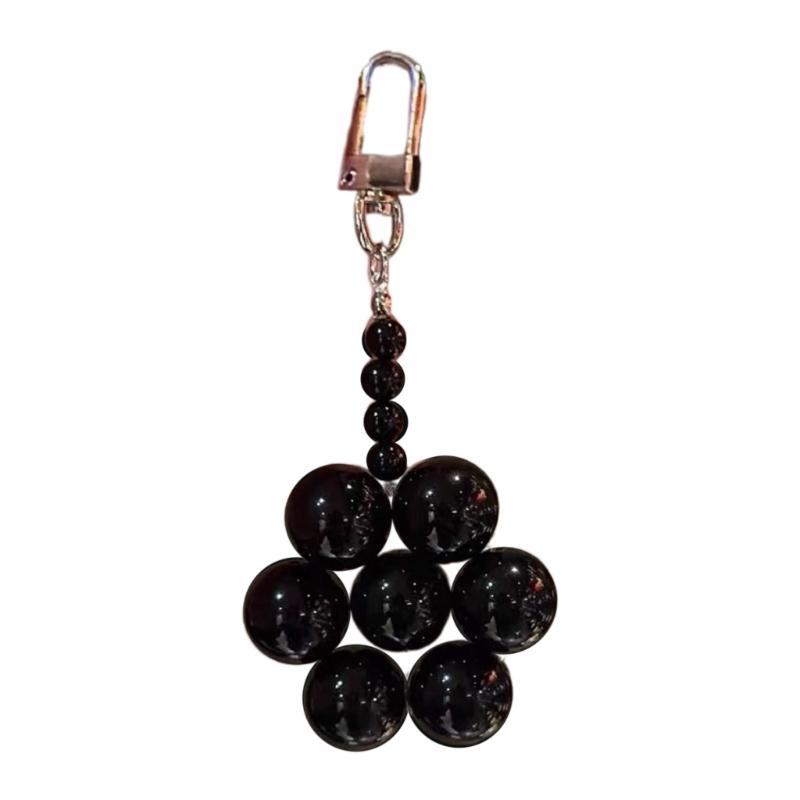 Personalizd Beaded Key Rings Ornament Colorful Flower Keychain Embellishment Elegant Beaded Keyrings Adornment Charm чорний
Personalizd Beaded Key Rings Ornament Colorful Flower Keychain Embellishment Elegant Beaded Keyrings Adornment Charm чорний
