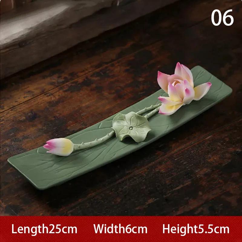 Ceramic Lotus Incense Stick Holder Household Zen Lotus Ceramics Incense Burner Ceramic Handicrafts Home Ornaments (NO Incense)
Ceramic Lotus Incense Stick Holder Household Zen Lotus Ceramics Incense Burner Ceramic Handicrafts Home Ornaments (NO Incense)