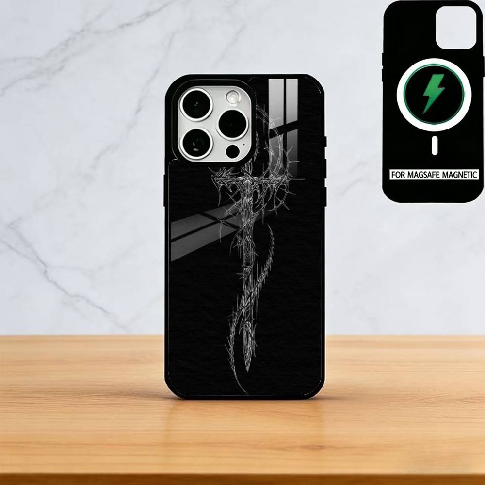 Cyber Sigil Cross Phone Case For iPhone17,16,15,14,13,12,11 Plus,Pro Magnetic For Magsafe Wireless Charging iPhone14
Cyber Sigil Cross Phone Case For iPhone17,16,15,14,13,12,11 Plus,Pro Magnetic For Magsafe Wireless Charging iPhone14