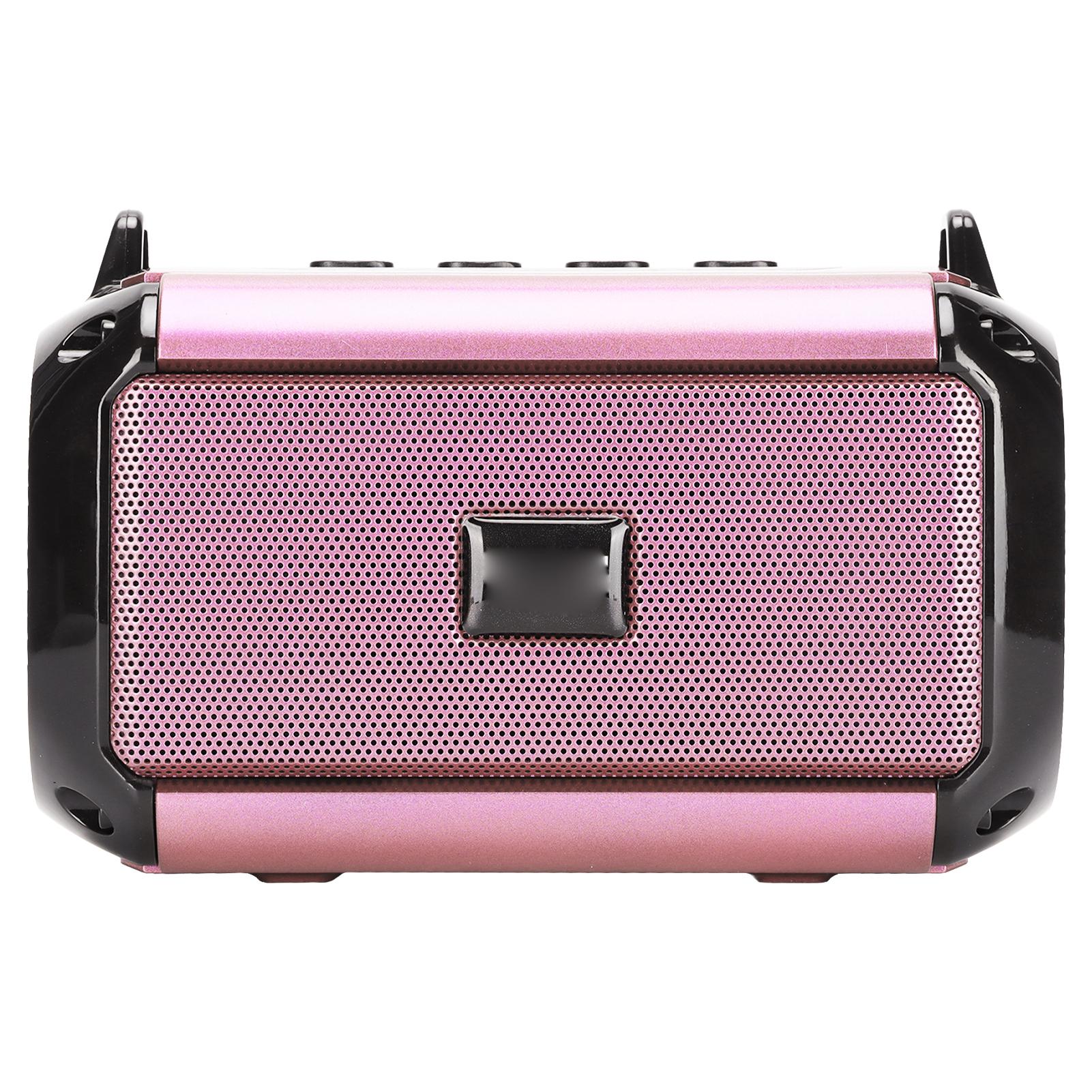 Wireless Speaker 360 degrees Stereo Noise Reduction Portable Bluetooth Speaker with Charging Cable рожевий
Wireless Speaker 360 degrees Stereo Noise Reduction Portable Bluetooth Speaker with Charging Cable рожевий