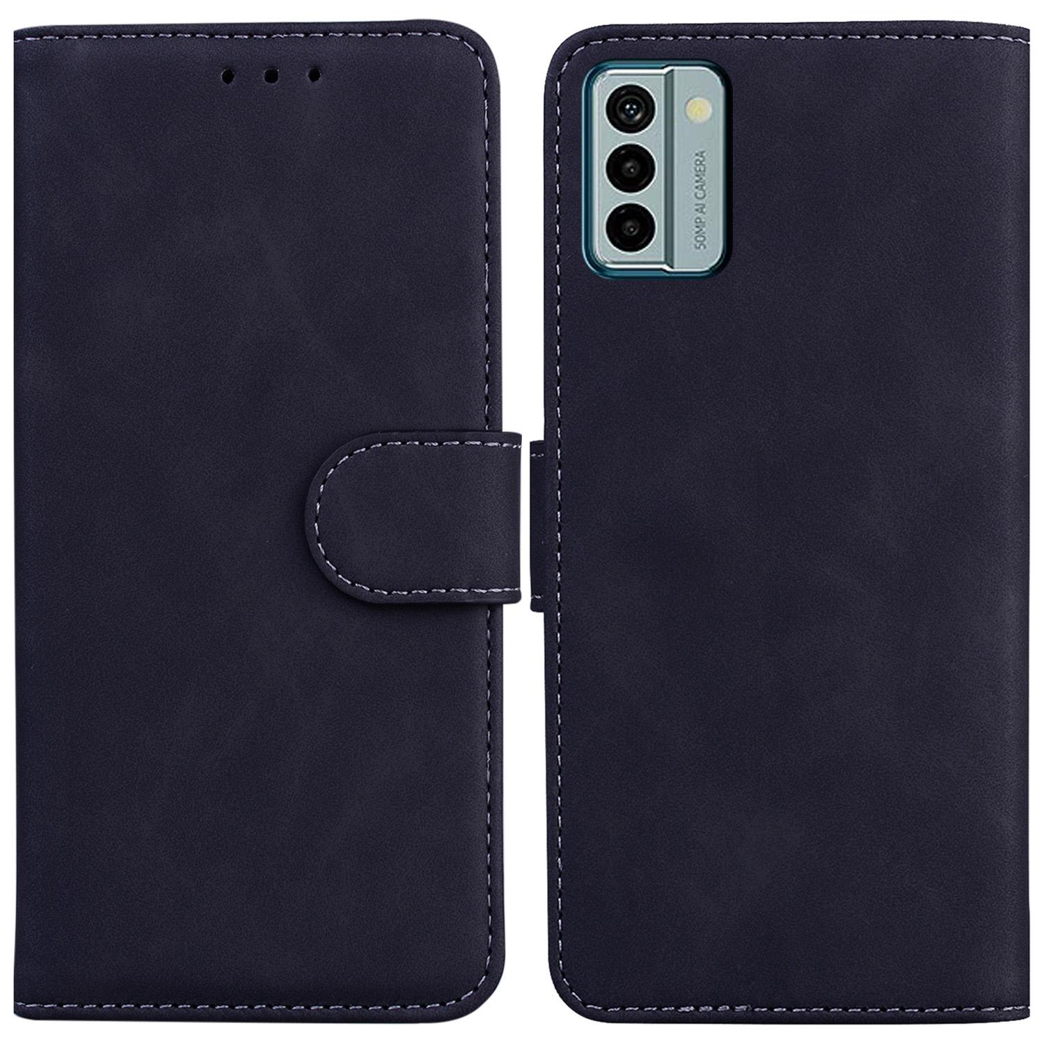 Solid Color Phone Case for Nokia G22 PU Leather Shockproof Wallet Stand Cell Phone Cover Black
Solid Color Phone Case for Nokia G22 PU Leather Shockproof Wallet Stand Cell Phone Cover Black
