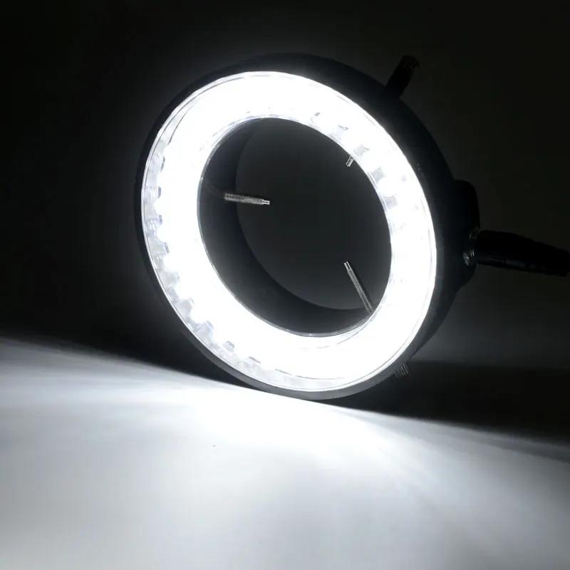 60 LED Ring Light Adjustable Brightness Illuminator Lamp for Stereo Microscope LED Light microscope camera light source білий
60 LED Ring Light Adjustable Brightness Illuminator Lamp for Stereo Microscope LED Light microscope camera light source білий
