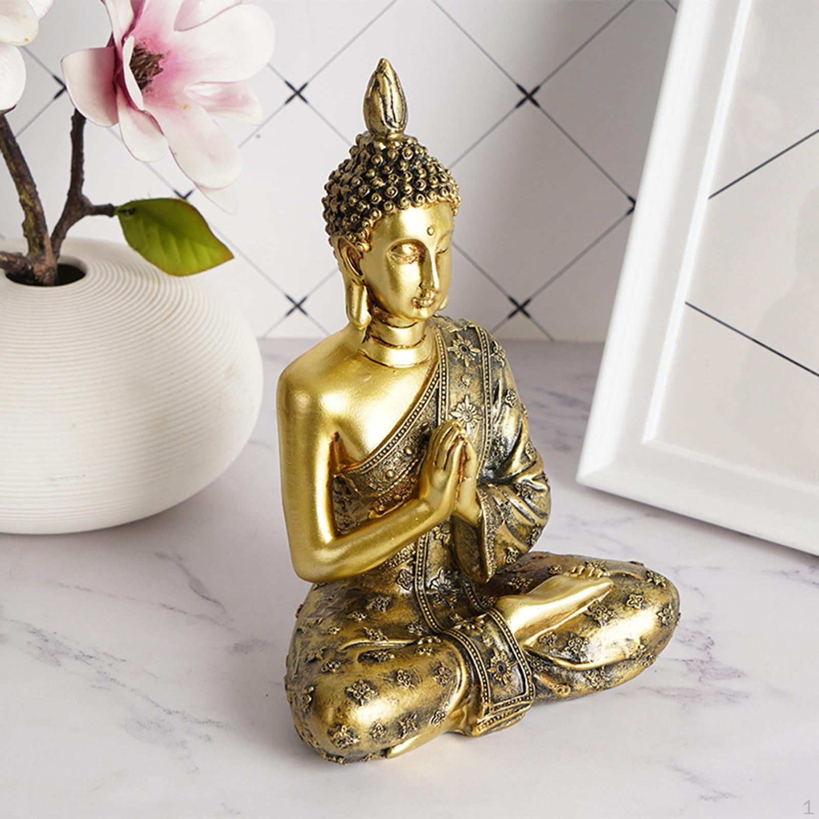 Resin Buddha Statue Creative Crafts Home Desktop Decoration Sculpture Gift
Resin Buddha Statue Creative Crafts Home Desktop Decoration Sculpture Gift
