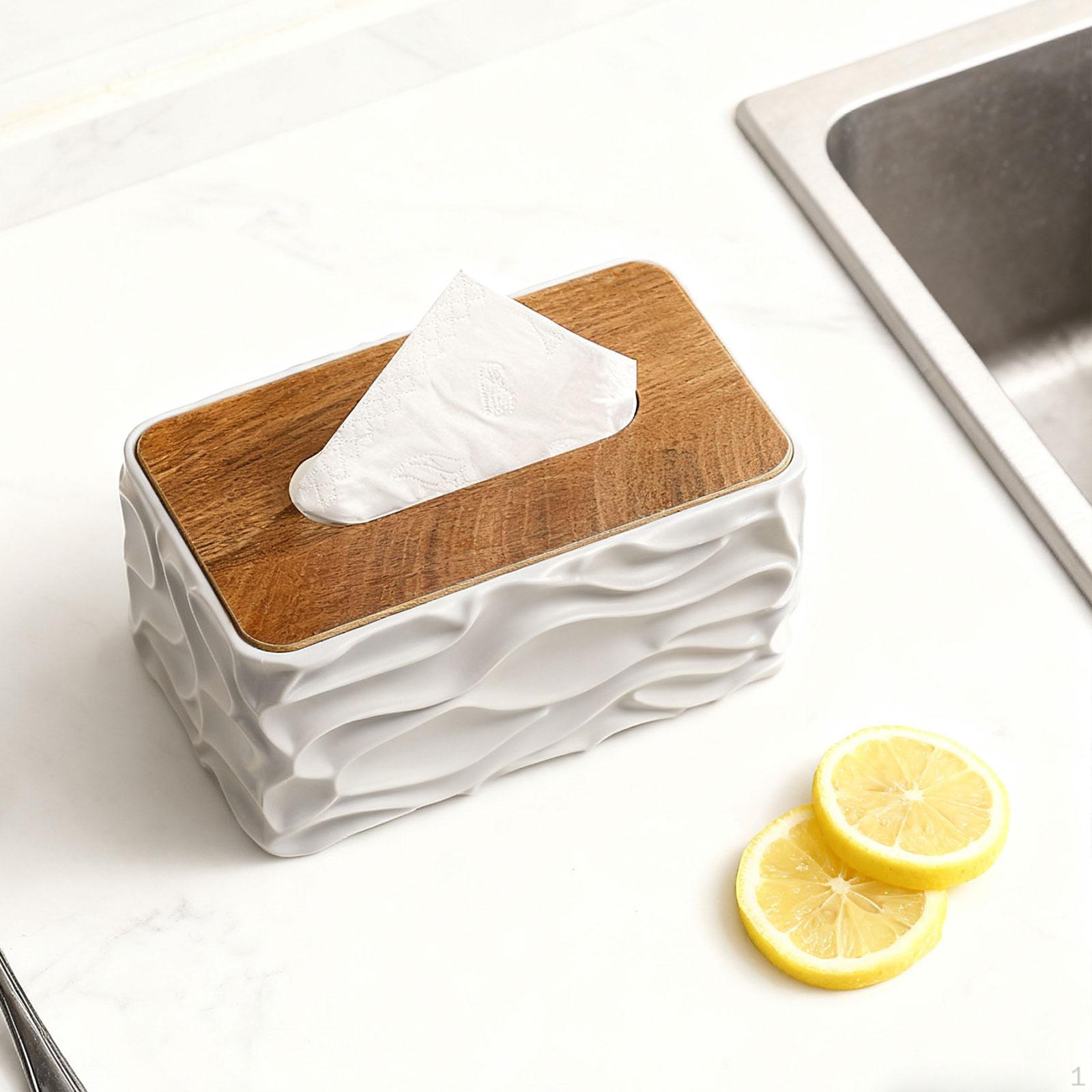 Tissue Box Cover Napkin Holder Decorative Home Decor Facial Paper Dispenser for Vanity
Tissue Box Cover Napkin Holder Decorative Home Decor Facial Paper Dispenser for Vanity