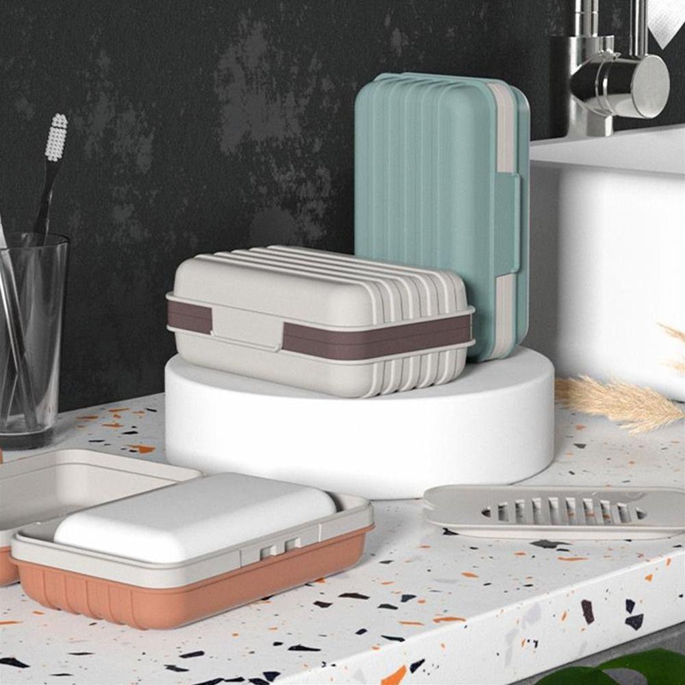 Bathroom Accessories Double Layer With Cover Soap Holder Shampoo Boxes Soap Dish Travel Soap Box 4
Bathroom Accessories Double Layer With Cover Soap Holder Shampoo Boxes Soap Dish Travel Soap Box 4