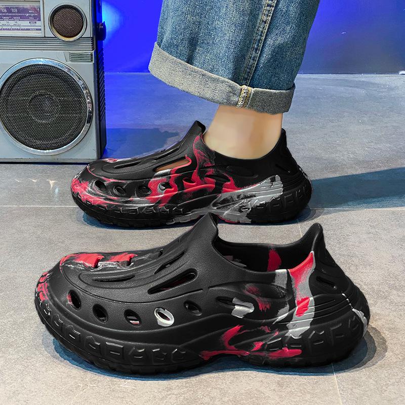Camouflage hole shoes men s summer 2025 new wear-resistant bag head sandals men s outdoor sports platform beach shoes 40
Camouflage hole shoes men s summer 2025 new wear-resistant bag head sandals men s outdoor sports platform beach shoes 40