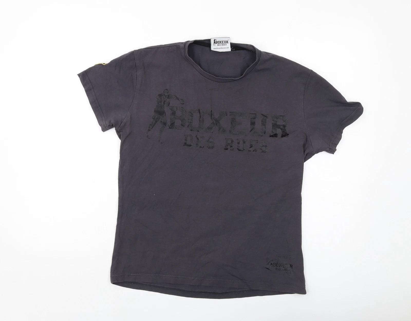 Boxeur Des Rues Womens Grey Cotton Basic T-Shirt Size L Crew Neck 4XL
Boxeur Des Rues Womens Grey Cotton Basic T-Shirt Size L Crew Neck 4XL