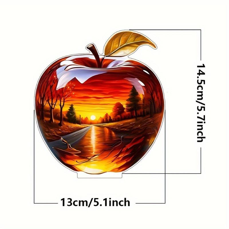 Apple Shape Table Ornaments Landscape Pattern for Valentine s Day Mother s Day Christmas Crafts Gifts Home Decor, Four Seasons Decoration 13*14.5cm
Apple Shape Table Ornaments Landscape Pattern for Valentine s Day Mother s Day Christmas Crafts Gifts Home Decor, Four Seasons Decoration 13*14.5cm