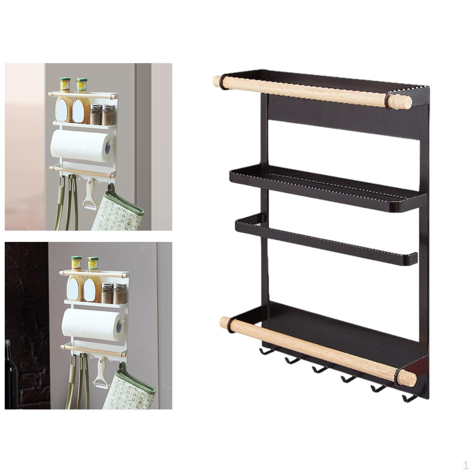 Полка для холодильника, органайзер для специй, органайзер для бокового хранения в холодильнике чёрный
Полка для холодильника, органайзер для специй, органайзер для бокового хранения в холодильнике чёрный