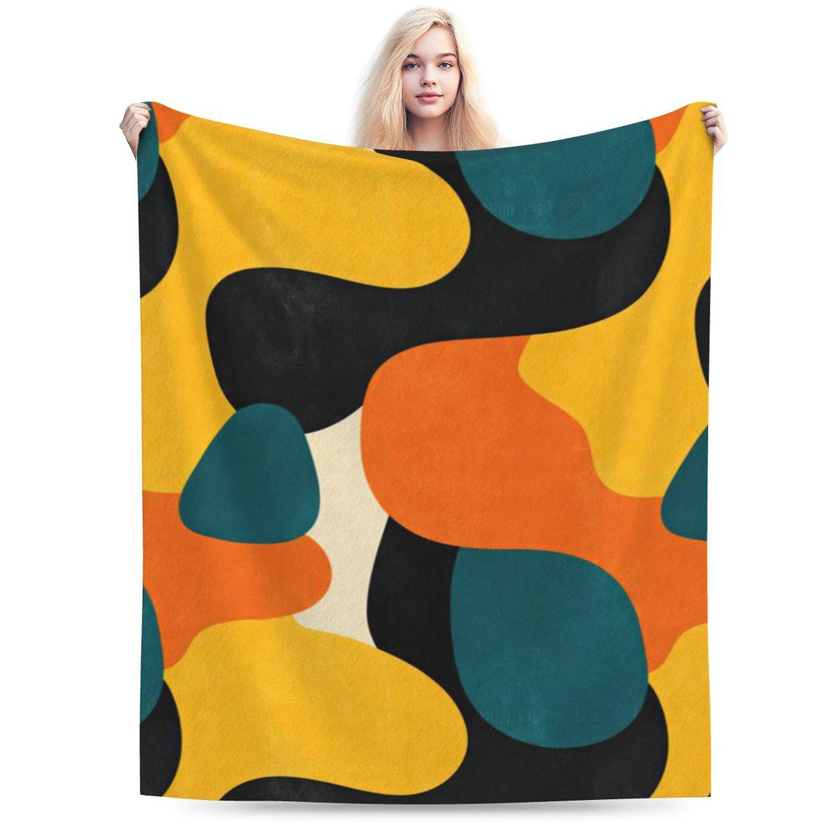 Retro Geometry In Warm Mustard And Teal Personalized Warm Gift An UltraSoft Micro Fleece Blanket 75x100cm
Retro Geometry In Warm Mustard And Teal Personalized Warm Gift An UltraSoft Micro Fleece Blanket 75x100cm