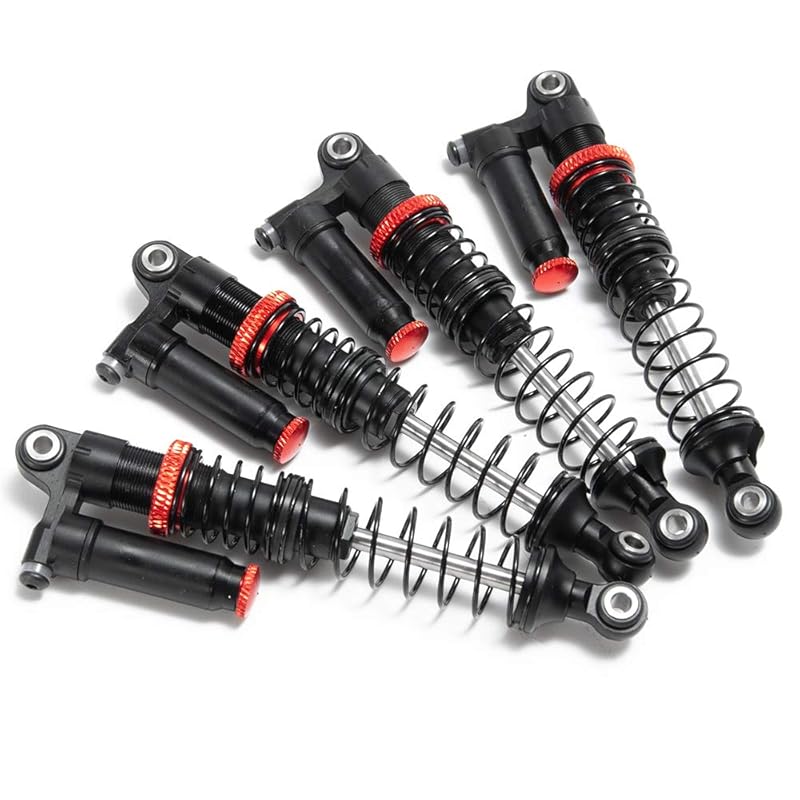 TRZX 4pcs aluminum shock absorbers are 1/10 RC crawler axis SCX10 TRX4 Assembled damper 90mm-120mm for D90 (90mm)
TRZX 4pcs aluminum shock absorbers are 1/10 RC crawler axis SCX10 TRX4 Assembled damper 90mm-120mm for D90 (90mm)