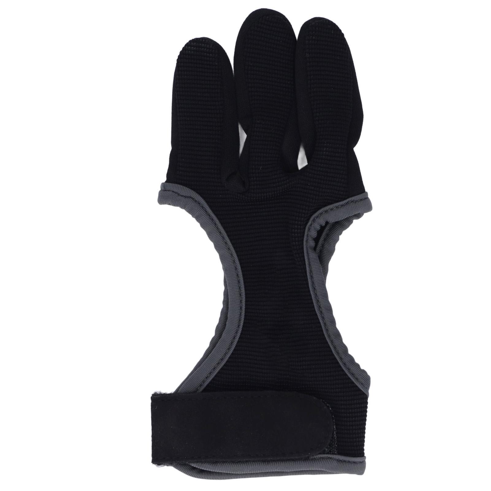 Archery 3 Finger Glove Pull String 3 Finger Guard Protection Tab for Traditional Recurve Bow L
Archery 3 Finger Glove Pull String 3 Finger Guard Protection Tab for Traditional Recurve Bow L