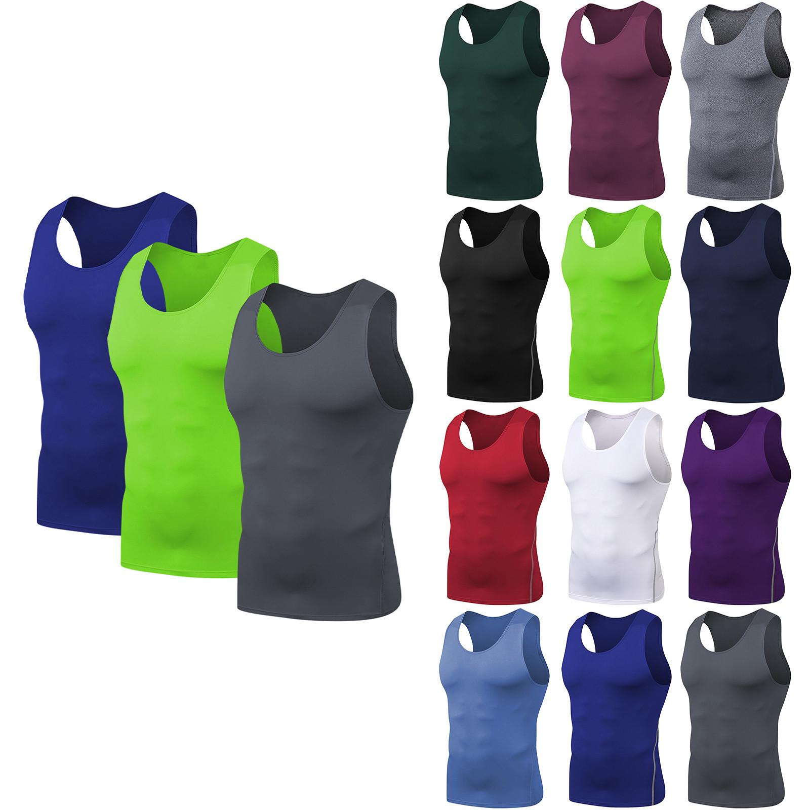 Mens 3 Pack Quick Drying Compression Shirt Slimming Body Shaper Vest Workout Tank Tops Abs Abdomen Undershirts XXXL чорний
Mens 3 Pack Quick Drying Compression Shirt Slimming Body Shaper Vest Workout Tank Tops Abs Abdomen Undershirts XXXL чорний