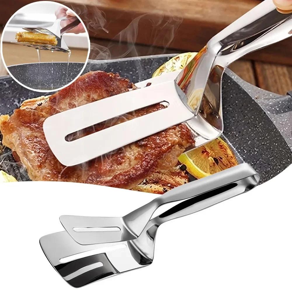 Multifunctional Food Tongs Stainless Steel BBQ Bread Clip Durable Frying Shovel Clip Fried Fish Shovel Household Kitchenware серебряный
Multifunctional Food Tongs Stainless Steel BBQ Bread Clip Durable Frying Shovel Clip Fried Fish Shovel Household Kitchenware серебряный