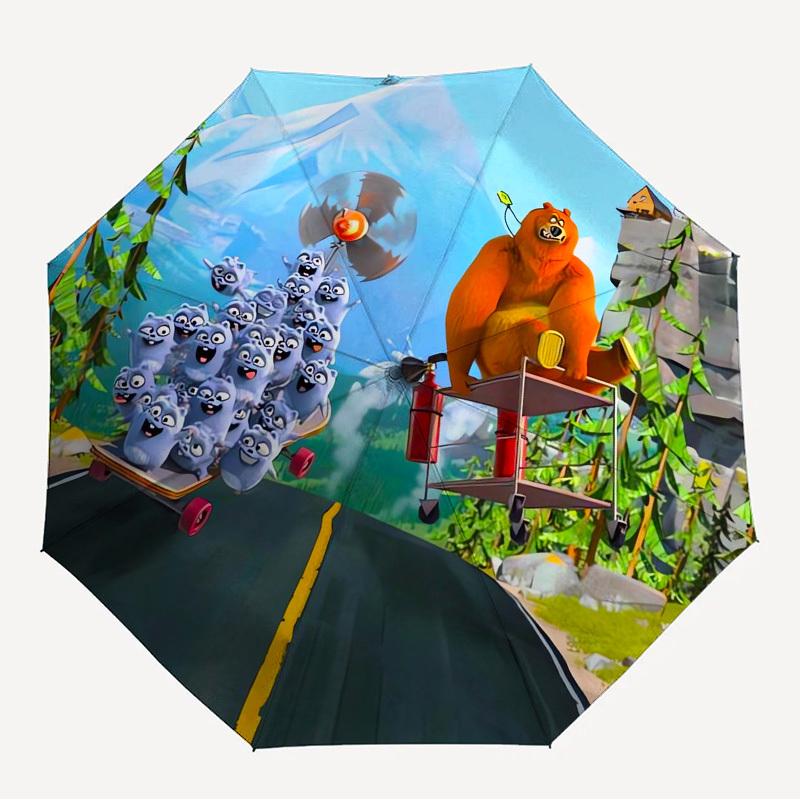 1pc Grizzly Bear and Lemmings Themed High-quality Umbrella,Automatic Opening and Closing Umbrella,Multi-functional Umbrella G0811279
1pc Grizzly Bear and Lemmings Themed High-quality Umbrella,Automatic Opening and Closing Umbrella,Multi-functional Umbrella G0811279