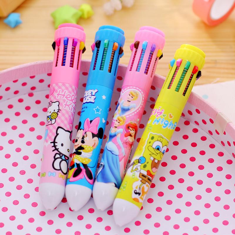 Creative Cartoon 10-Color Ballpoint Pens for Kids - Ideal School Prizes & Holiday Gifts
Creative Cartoon 10-Color Ballpoint Pens for Kids - Ideal School Prizes & Holiday Gifts